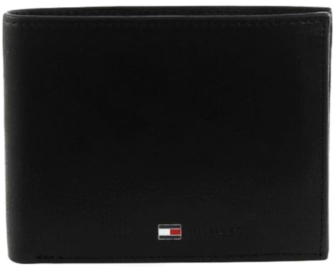 Tommy Hilfiger Geldbörse Johnson Trifold Wallet Black schwarz
