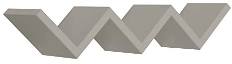MODULARREDO | SAETTA Mensola da Muro, Mensola Cameretta, Mensola da Parete, 57x11 p15.5 cm, Marrone Talpa - Made in Italy