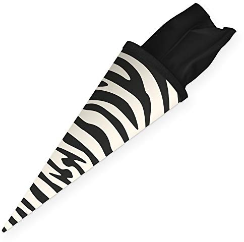 itenga Geschwisterschultüte 35cm Tiermuster Geschenkverpackung Schultüte Erwachsene (Zebra)