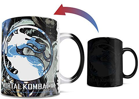 Trend Setters Ltd. Mortal Kombat X – Lord Raiden – Morphing Mugs – Hitzeempfindliche Tasse