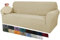 MAXIJIN Creative Jacquard Couchbezüge für 3-Sitzer, Super Stretch rutschfeste Sofabezug für Hunde Haustierfreundliche 1-teilige elastische Möbelschutz-Sofabezüge (3 Sitzer, Hell Beige)