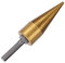 BWLZSP foret metal fendeur de bois de chauffage foret à cône en bois tige hexagonale outil de Ti-Plating outil de fendage de bois de 32 mm fendeur de bois de chauffage