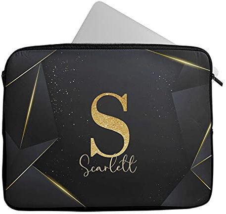 Novelty Things Personalised Any Name Patterned Design Laptop Case Sleeve Tablet Bag Chromebook Gift 266 (14-15 inch)