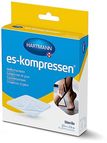 ES-Kompressen steril, 7,5 x 7,5 cm, 5 x 2 St.
