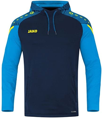 JAKO Herren Kapuzensweatshirt Performance, Marine/Jako-Blau, 4XL
