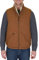 Lee Herren-Arbeitskleidung aus Segeltuch, Winterweste für Herren, Arbeitsweste mit Taschen, ärmellose Jacke für Herren, Tabak, Größe XL, Braun