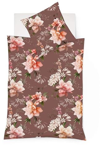 fleuresse Bettwäsche Black Premium Tencel™ Lyocell Cannock Burnt orange