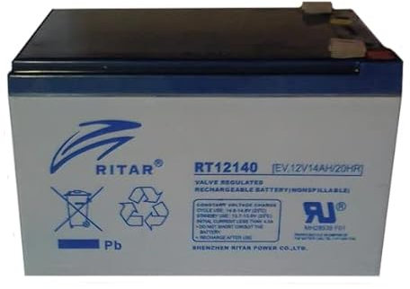 Ritar 12V-14Ah Rechargeable Heavy Duty AGM Battery