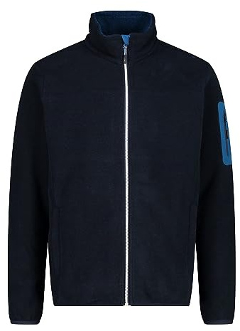 CMP - F.lli Campagnolo Herren Jacke Fleecejacke | weiches Fleece, Knit-Tech-Gewebe, Reißverschlusstaschen, weich auf der Haut