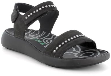 Igi&Co imac spa Damen D.Palmer Green Sandale, Schwarz, 38 EU