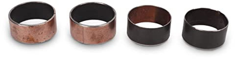 Kit Boccole Forcella Moto 4 Pezzi, Sostituzione Boccola Ammortizzatore Moto in Rame da 39 Mm/1,5 Pollici Per VLX Steed 400 600