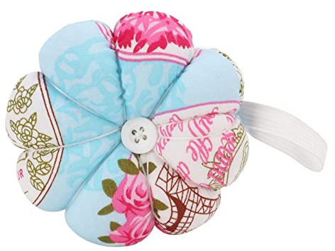 Handgelenknadelkissen Nadelkissen Nähzubehör Kürbisblumen Werkzeuge Nähen Nadelkissen (Kürbisnadeln (französischer Stil))