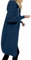 EMATOP Hoodie Damen Winter Warm College Jacke Lange Sports Sweatjacke Langarm Elegant Sweatshirt mit Kapuze Mantel Casual Baumwolle Kapuzenjacke Einfarbig Mode Sportjacke Outdoor Fleecejacke