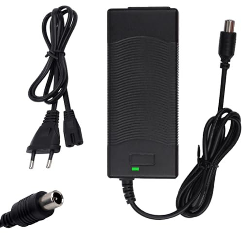 XUNNIU Chargeur de Scooter électrique 42V 2A pour Xiaomi/Ninebot, Chargeur de Scooter électrique au Lithium 36V, Adaptateur Secteur Universel