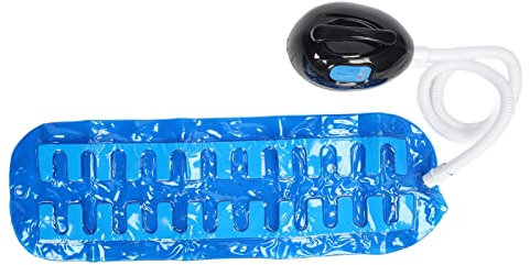 Tapis de Massage à Bulles pour Baignoire électrique, Tapis de Massage pour Bain Moussant Relaxant Musculaire, Micro Vibration, 3 Vitesses, Pénétration Profonde, Cellules d'éveil
