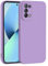 SEAHAI Hülle für Oppo Find X3 Lite, Ultra Dünn Weich Silikon Stoßfeste Handyhülle mit Verdicktes Kameraschutzdesign, Stilvoll Matt TPU Bumper Schutzhülle - Lila