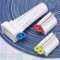 Presse Tube Dentifrice, 3 Pièces Roulant Pivoter Distributeur de Dentifrice, Plastique Presse Tubes, Porte Tubes de Dentifrice, pour Salle de Bain, Cuisine, Chambre (Rouge, Vert, Bleu)
