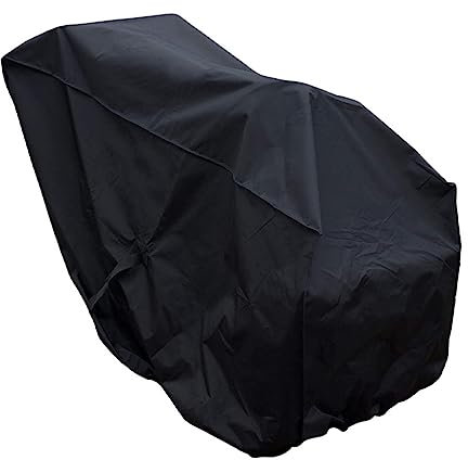 Mikinona 1stk Schneefräse Abdeckung Draussen Autositz Schneeschleuder Auto-schneefräse Schneeräumfahrzeugabdeckung Abdeckung Der Schneeräummaschine Schneefräsenschutz Abs 210d Black