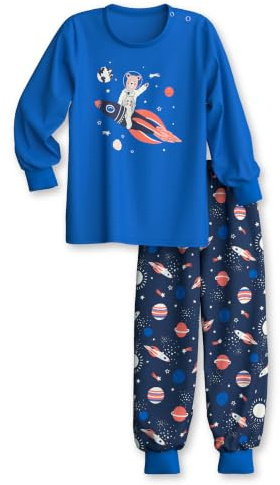 CALIDA Toddlers Kurz-Pyjama Kinder, aus 100% Bio Baumwolle, natürliche Temperaturregulierung, pflegeleicht