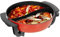 GCIUEMMH Food Party Hot Pot Elektrisch - 6L Elektrischer Kochtopf 220V 1360W Doppelseitig Elektrische Wok mit Deckel Chinesischer Hot Pot Fondue ⌀31cm Elektrische Multifunktionspfanne für 6 Personen