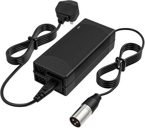 29V 5A 3-Pin Male XLR Battery Charger Lead Acid Fast Charger,Compatible with most brands Drive Medical,Golden Technologies,ShopRider,Go-Go Elite Traveller (For 24V Lead Acid Battery)