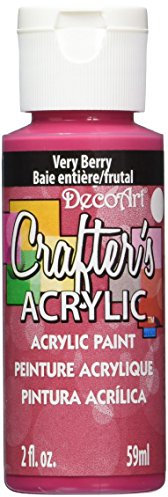 Deco Art DCA121 - Pintura para Tejidos y Telas, Color Rosa