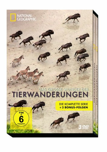Das große Wunder der Tierwanderungen - National Geographic [3 DVDs]