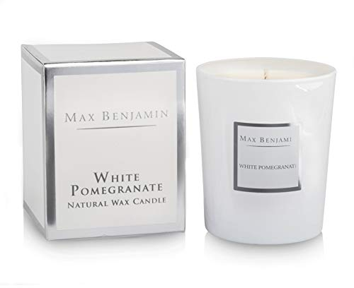 Feine natürliche Max Benjamin Duftkerze - White Pomegranate - MB-C17