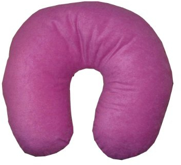Natalia Spzoo Reisekissen Nackenhörnchen – Ideal für Reisen und Entspannung, Ergonomisches Design, Waschbar Pink