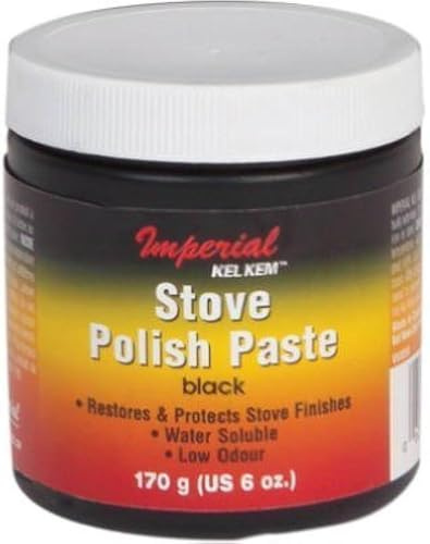 Imperial #KK0059 6OZ Black Stove Polish