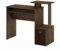 Furinno Econ Multipurpose Home Office Computer Writing Desk, Computer Desk, Study Desk, w/Bin, Columbia Walnut/Dark Brown, 100.1 (W) x 86.6 (H) x 39.9 (D) cm