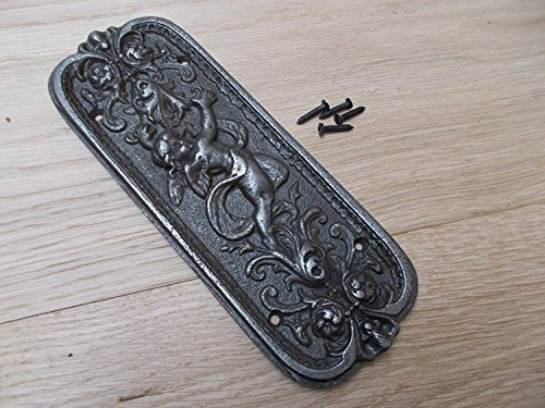 Hardware for You LTD Vintage Retro Decorative Door Finger Push Cherub Plate