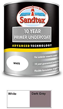 Sandtex 10 Year Primer Undercoat 750ml Dark Grey