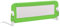 vidaXL Bettschutzgitter Bettgitter Kinderbettgitter Babybettgitter Rausfallschutz Kinder Baby Kleinkind Gitter Kinderbett Grün 120x42cm Polyester