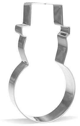 Keewah Ausstechform Schneemann 13,2 cm - Edelstahl