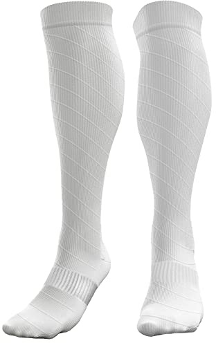 aZengear Kompressionsstrümpfe für Damen Herren (20-30 mmHg Klasse 2) Stützstrümpfe Medizinisch Kompressionssocken Waden Kompression für Laufen Reise Flug Sport Schwangerschaft (S/M)