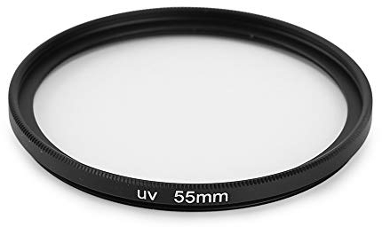 VBESTLIFE Filtro per Lenti UV, Filtro ultravioletto da 55 mm per per per per per Minolta per per Pentax per forTamron per Sigma ECC.