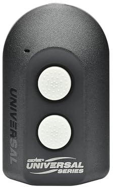 Genie 2 botones, modelo ACSCTG-UNIV2 universal para abridor de puerta de garaje, medio, negro