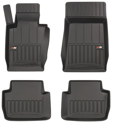 MOTOS Gummimatten Auto Fussmatte passend für BMW 3er E46 1998-2005 Verbessern Sie Ihren Reisekomfort mit Antirutschmatte Auto 3D- Allwetter fußmatten Auto, Schutz vor Verschmutzung