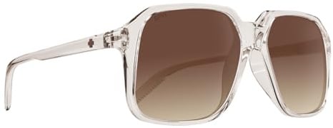 SPY OPTICS - Hot Spot Warm Crystal - Dark Brown Fade, Sonnenbrille, Large, Unisex Erwachsene