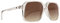 SPY OPTICS - Hot Spot Warm Crystal - Dark Brown Fade, Sonnenbrille, Large, Unisex Erwachsene