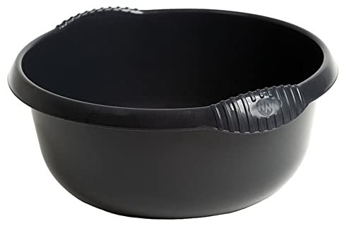 Casa 28cm Round Washing Up Bowl Midnight Black