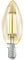 EGLO E14 LED Lampe, Amber Vintage Glühbirne in Kerzenform, Leuchtmittel Kerze für Retro Beleuchtung, 4 Watt (entspricht 26 Watt), 270 Lumen, warmweiß, 2200k, Edison Birne C35, Ø 3,5 cm