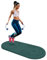LaiEr Springseilmatte, Knieschutz, Stoßdämpfung, Springseil, Matte, Fitness-Trainingsmatte, rutschfest für Zuhause, Fitnessstudio (Green,140 x 62 x 20 mm)