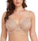 Ayigedu UK Women's Underwire Bra Non Padded Plus Size Full Coverage Minimizer Bras 38-E Beige