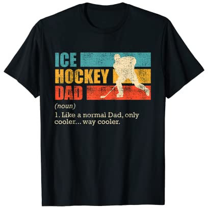 Eishockey Dad Eishockey Papa T-Shirt