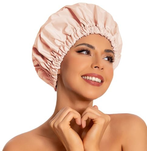 Gorras de ducha para mujeres reutilizables impermeables