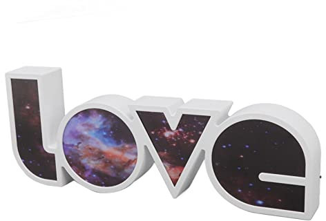 Love Decoration Light Abs Battery Power Supply Milky Way Love Letter Light For Birthday Festival (Sternenhimmel)