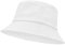 Durio Sonnenhut Kinder Fischerhut Baby Mit Breiter Krempe Sonnenhut Baumwoll Faltbar für Mädchen Jungen Weiß 2-7 Jahre (Tag Size M)