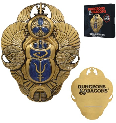 Fanattik DONJONS ET Dragons - Scarabée de Protection - Répique Edition Limité